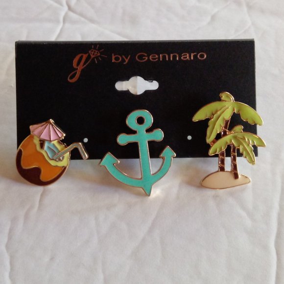 g by Gennaro vacation pins NEW - Picture 1 of 8